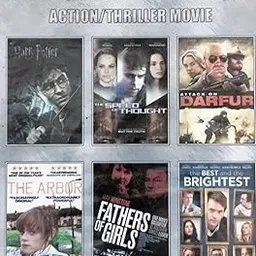 6 in 1 English Movie Collection (Harry Potter, The Speed of Thought, Attack on Darfur, The Arbor, Fathers of Girls, The Best and The Brightest) DVD-picture-30