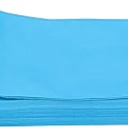 krupa enterprise 16x21(inch) Size D-Cut Cloth Carry Bag, Handle Bag, Shopping Bag, Daily use Bag, Gift Bag Completely Eco Friendly Bag Pack of 100 Piece (Sky Blue)-picture-42