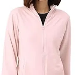 lill Women's Pink Soothing Zip-Up Full Sleeves Jacket (7L-WS-W-234)-picture-12