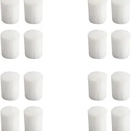 UPKOCH 100pcs 19mm Hydroponic Sponge Growing Media Cube for Plant Propagation Starting Hydroponic Seeds Planting Gardening Tool White-picture-11