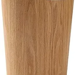 2.3 Gallons Wood Trash Can Wastebasket for Home or Office, Japanese-Style Natural Wood Round Wastebasket, Lightweight, Sturdy for Under Desk, Kitchen, Bedroom, Den, Hotel, or Kids Room (Light Wood-B)-picture-32