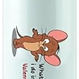 Nevi Collections What Should I Do In Valentine: Printed Aluminium Sports Sipper (600 ml), Gift For Singles-picture-16