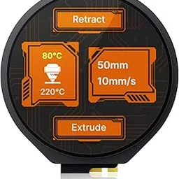 BIGTREETECH KNOMI V2.0 UI Mini Multi-Color Touch Screen Display 1.28inch Upgrade BTT EBB SB2209/SB2240 CAN for Voron StealthBurner Support Klipper OTA Firmware Updates-picture-42