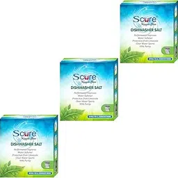 Scure Dishwasher Salt [Total Net Qty - 2.7 KG, Pack OF 3-900 GM Each] to Protect Against Limescale & Water Stains-picture-20
