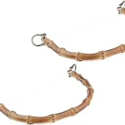 Enakshi® 2x DIY Real Bamboo Wooden Purse Bag Handle Handbag Replacement Bronze Buckle|Clothing, Shoes & Accessories | Womens Handbags & Bags | Handbag Accessories-picture-13
