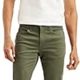 levi's Men's 511 Slim Fit Olive Jeans-picture-22