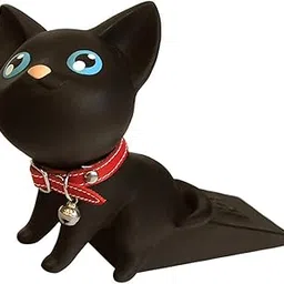 The Style SutraDoor Stopper Cartoon Cat Shape PVC for Bottom of Door for RV Bathroom Office Black|Home & Garden | Home Decor| Doorstops-image-27