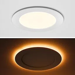 Maxxima 6 in. slim recessed led downlight with night light, 900 lumens, 12 watts, 5 CCT 2700K/3000K/3500K/4000K/5000K, night light 2000K, dimmable, 90 CRI, junction box included-picture-21