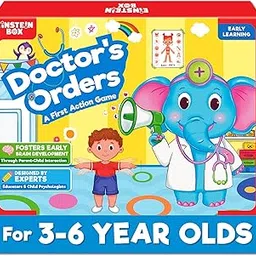 Doctor's Orders Game for Kids 3+ Years Old | Toys & Gifts for Boys & Girls Ages 3,4,5,6 Years | Birthday Gift for Kids Aged 2 to 5 Years | Educational Games & Toys-picture-29
