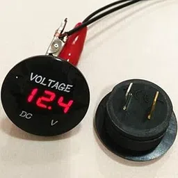 HEAVENGLOW Trade Blue LED Digital Voltage Volt Meter Display Panel Voltmeter Car Motorcycle-image-7