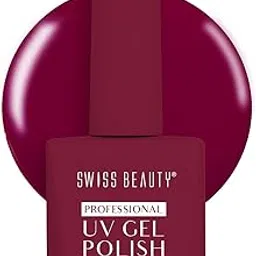 Swiss Beauty Professional UV Gel Nail Polish, Lasts Upto 21 Days, Super Glossy Finish, Non-Chipping, Non-Smudging, Quick Drying Nail Polish, Shade -25, 15 ml-image-83