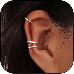 dcfywl731 Ear Cuffs Non Piercing Cuff Earrings for Women Trendy Hoop Cartilage Earring Jewelry Gifts-picture-46