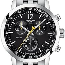 tissot PRC 200 Chronograph Black Dial Men's Watch T1144171105700-picture-12
