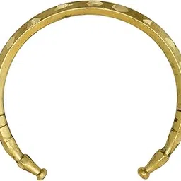remedywala Energized Ashtadhatu Kada - Faceted Design Kada | Free Size Adjustable Metal bangle-picture-26