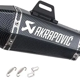 OTOROYS Universal Slip On Exhaust Silencer 36-51mm Muffler Pipe for All Motorcycle (Full Carbon)-picture-10