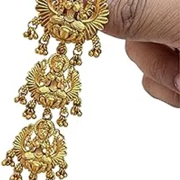 KGR Splash Mini traditional Lakshmi God wealth matte finish jadai billai-picture-20