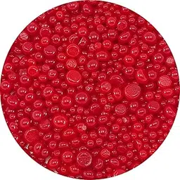 Red Opal Frit Balls FB0124 COE 90 Glacial Art Glass-picture-12