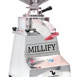 MILLIFY by TechnoPure 500W Multi Grain Mill, Mini Atta Chakki for Home, Stone Based Domestic Flour Mill, Gharghanti, Gharelu Atta Chakki, 5-10 Kg/Hour, Heavy Duty Motor-image-1
