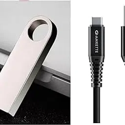 CleverlyGifted® 4GB Mini Metal Pen Drive, High-Performance USB Flash Drive with Free Type-C Cable, Metal Design, Stable Data Transfer, 3A Fast Charging-picture-33