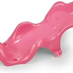 LuvLap Anti Slip Baby Plastic Bath Chair, Baby Bath Seat/Sling with Non Slip Strong Suction Base, Baby Shower, for Infants & Toddlers (Pink)-image-9