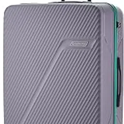 nasher miles Montreal Hard-Sided Polypropylene Check-in Luggage 28 inch | 75cm | 8 Wheels Large Trolley Bag for Travel | Suitcase (Grey) image 1