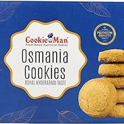 CookieMan Osmania Hyderabadi Biscuits – 320g | Bakery-Fresh Tea-Time Cookies Made with Refined Wheat Flour & Milk Solids | Classic Chai Biscuits, Perfect for Snacking & Gifting-picture-23
