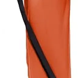 Panchtatava Luxury Orange_Strechable_Dori.lockExercise Mat Cover Bag ONLY with Broad Strap-image-1