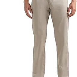 arrow sports Arrow Sport Men's Textured Mid Rise Trousers-picture-47