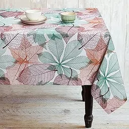 AIRWILL Cotton Dining Table Cloth 4 Seater (140x140 cm) – Simple, Durable, Stylish and Elegant - Pack of 1-image-91
