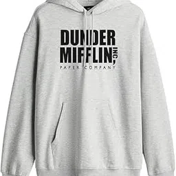 the duffers Men & Women Cotton Hoodie Dunders Mifflins Hooded Sweatshirt-picture-38