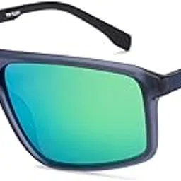 Tilak Varma Collection | 100% UV Protection (UV 400) | Full Rim Rectangular Stylish & Premium UV Protected Sunglasses | Men & Women | Wide | JJ S70035-image-10