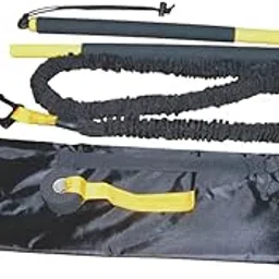 USI UNIVERSAL THE UNBEATABLE Bar Resistance Trainer , 800EB Speed And Agility Training Leg Resistance Bands, Use For All Sports, Fast Sprinting, Explosive, Agile, Strength, Endurance, Train Rotational Movements-picture-36