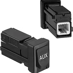 Aux Port Input Jack 86190-02010 Aux Replacement Stereo Adapter Auxiliary Audio Input Car Kit Radio Repair Parts for Toyata Corolla Camry Tundra RAV4 Tacoma Sienna Highlander Matrix 2007-2015-image-4