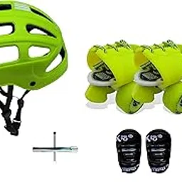 Jaspo Toddlers Baby Kids Junior Intact Adjustable Roller Skates Combo (Suitable For Age Group Up To 5 Years) (Wicked Wheels Intact) - Outdoor Wheel, Multicolor-picture-10