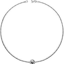dhruvs collection 925 Pure Sterling Silver 1 Moving Ball Threaded Snake Pattern Anklet Silver for Women (Silver)-picture-32