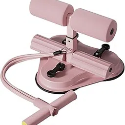 Sit up Bar Core Exercise Adjustable Foot Holder Portable for Indoor Gym Home Pink-picture-54