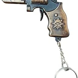 HKN ENTERPRISES Gun and bullet Shaped Metal Keychain for Men | Cool Designer Key Ring for Bike, Car, Bags & Gifts | Miniature Toy Gun Style Key Chain | Stylish Accessory for Boys & Men-picture-35