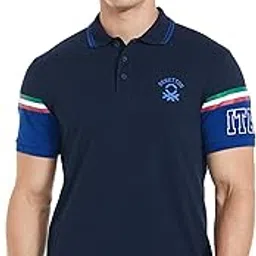 united colors of benetton Men's Regular Fit Polo Shirt-picture-24