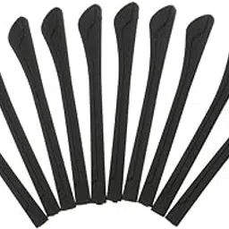 JAZZY PEARLS 10 Pieces Eyeglasses Temple End Tips Ear Sock Tubes Replacement Repair Black-image-19