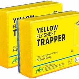 Fly Sheets Mix for Insects Sticky Trap Useful in Garden & Farm for Whitefly, Thrips, Jassids, Pack of 2.-picture-20