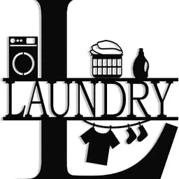 BLIND SHOP Vintage Metal Laundry Room Decor Sign | Wall Art for Modern Homes | Black Hanging Decoration | for Kitchen & Bathroom-picture-50