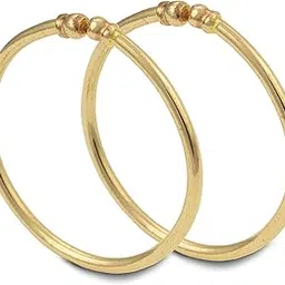 naveen metal works Panchaloha/Impon/Five metal baby bangles/kada - Plain | Bangles/kadas for babies| Panchaloha bangles/kadas-picture-10