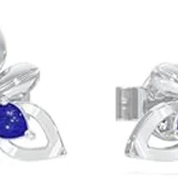 u are 925 Sterling Silver 18K Gold and Rose Gold Plated Petal Radiance Earrings | Gift for Women and Girls | With Certificate of Authenticity and 925 Stamp-picture-26