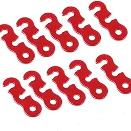 TRENDYNEST 10X Red Aluminum Alloy Tent Guyline Runner Rope Tightener Tensioner | Tent & Canopy Accessories | Tents & Canopies | Camping & Hiking | Outdoor Sports | Sporting Goods-picture-29
