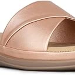 inc.5 Womens Womens Rose Gold Solid Round Toe Mules Flat Sandal-picture-26