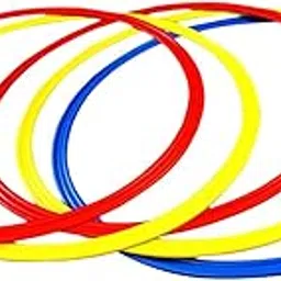 bnf® Agility Training Rings Sturdy Home Gym for Athlete Soccer Trainer Basketball 30cm 5 Pieces | Team Sports | Soccer | Training Aids-image-23