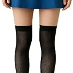 Stretchable yarn,soft Stockings for Women Girls Comfortable Net Nylon Transparent High Sheer Stockings for Girls Soft Transparent Tights Free size (pair of 1)-image-80