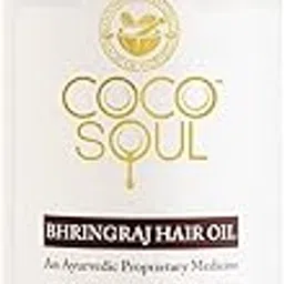 Coco Soul Bhringraj Hair Oil with Extra Virgin Coconut Oil for Nousrishing Scalp From the Makers of Parachute Advansed | 200ml-picture-32