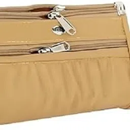 myviradi PU Multi (5 Pockets) Zip Pocket Daily Use Purse for Women Wallet Bag for Girls Clutches Bag for Women Multicolour Small Handbag Multi Card Slots Phone Pocket Ladies Purse (Small, Cream)-picture-36