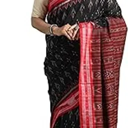 jayanti handloom Sambalpuri Cotton Saree of Odisha Ikkat Orissa Traditional Handloom Sari | Bomkai | Pata | Nuapatana | sambalpuri saree | khandua patta sare | without Blouse JH1022-picture-31